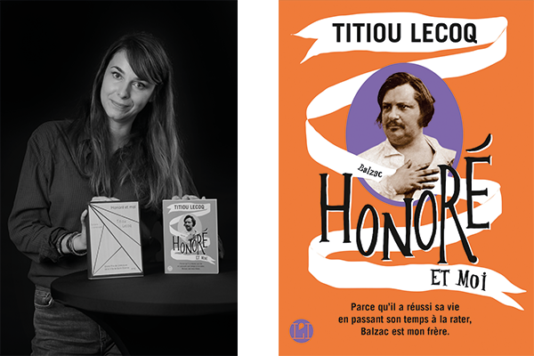 Titiou Lecoq Honoré et moi Grand prix de littérature Ville de Saint Etienne